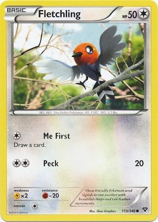 Fletchling - 113/146 - Common