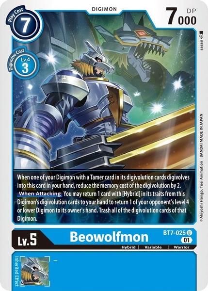 Beowolfmon - BT7-025 U - Uncommon