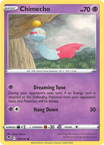 Chimecho - 074/195 - Common Reverse Holo