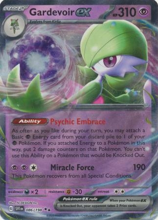 Gardevoir ex - 086/198 - Ultra Rare