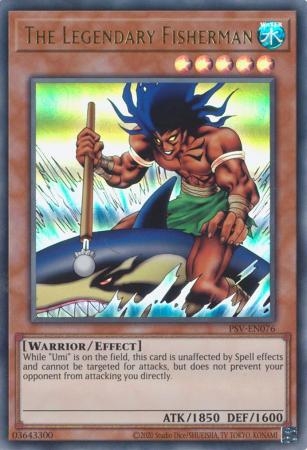 The Legendary Fisherman - PSV-EN076 - Ultra Rare Unlimited (25th Reprint)