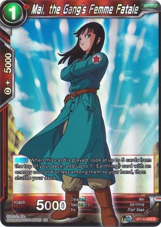 Mai, the Gang's Femme Fatale - BT10-023 - Common Foil