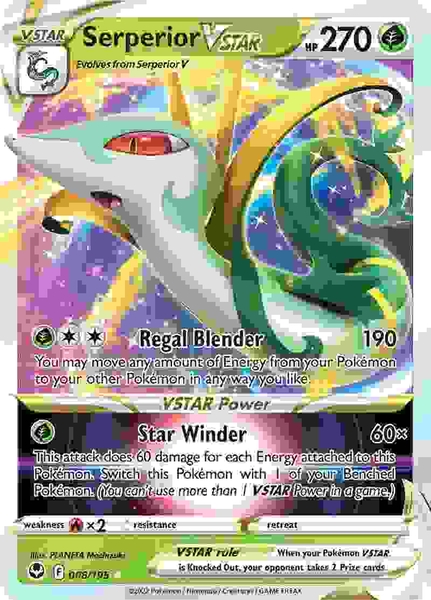 Serperior VSTAR - 008/195 - Ultra Rare