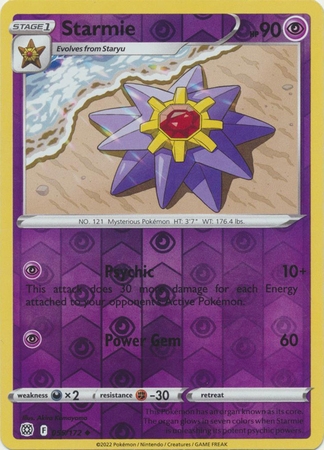 Starmie - 55/172 - Uncommon Reverse Holo