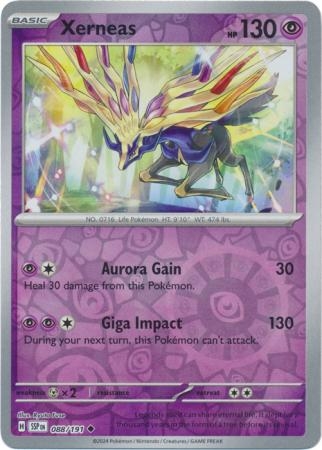 Xerneas - 088/191 - Uncommon Reverse Holo