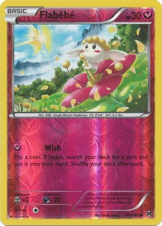 Flabebe - 101/162 - Common Reverse Holo