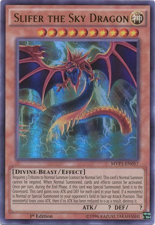 Slifer the Sky Dragon - MVP1-EN057 - Ultra Rare 1st Edition