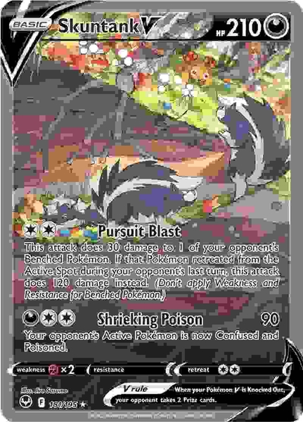 Skuntank V - 181/195 - Alternate Art Ultra Rare