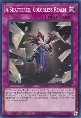 A Shattered, Colorless Realm - CYAC-EN074 - Common 1st Edition