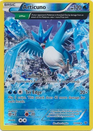 Articuno - 17/108 - Rare Reverse Holo