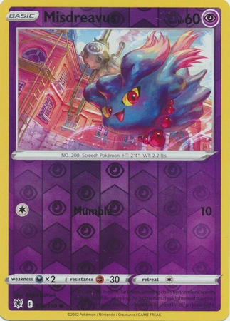 Misdreavus - 058/189 - Common Reverse Holo