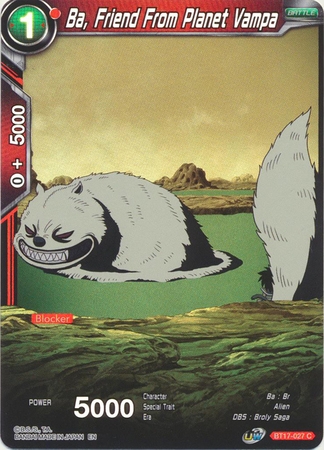 Ba, Friend From Planet Vampa - BT17-027 - Common Foil