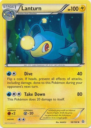 Lanturn - 58/160 - Uncommon