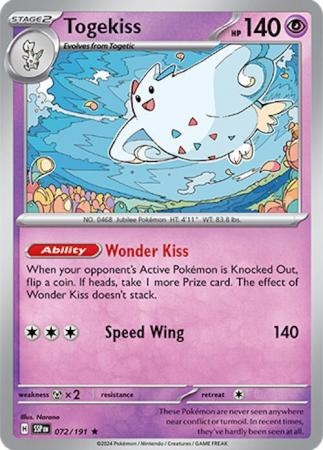Togekiss - 072/191 - Holo Rare
