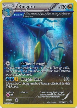 Kingdra - 108/160 - Holo Rare