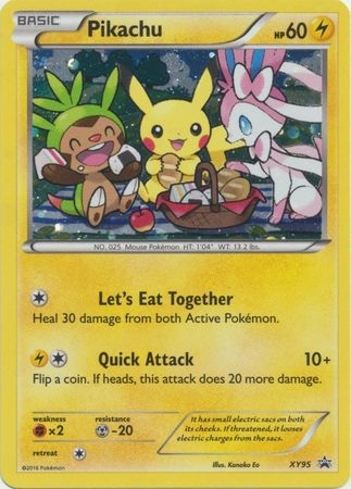 Pikachu - XY95 - Holo Promo
