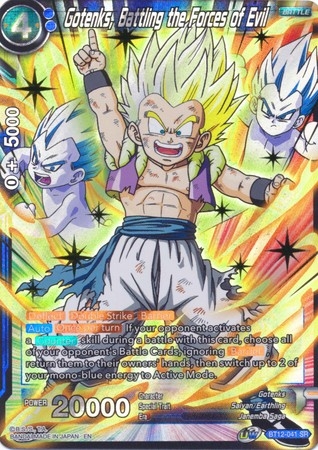 Gotenks, Battling the Forces of Evil - BT12-041 - Super Rare