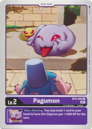 Pagumon - BT9-006 U - Uncommon