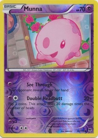 Munna - 39/119 - Common Reverse Holo