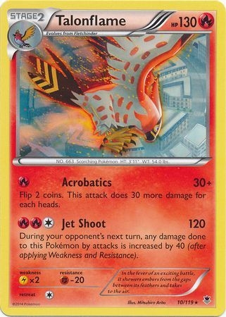 Talonflame - 10/119 - Rare