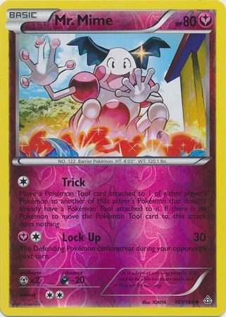 Mr. Mime - 101/160 - Uncommon - Reverse Holo
