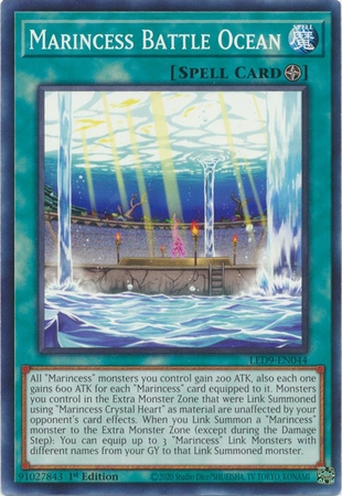 Marincess Battle Ocean - LED9-EN044 - Rare 1st Edition