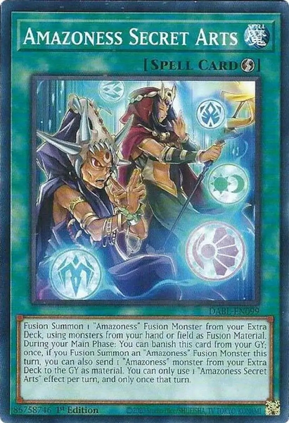 Amazoness Secret Arts - DABL-EN099 - Common 1st Edition