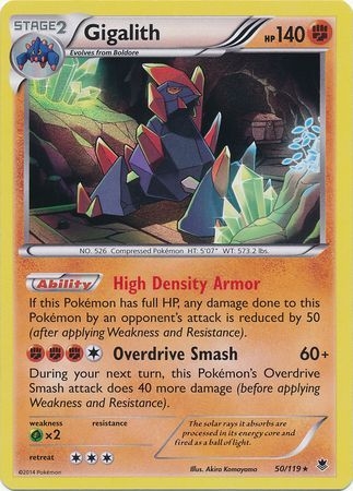 Gigalith - 50/119 - Holo Rare