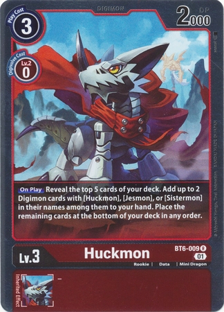 Huckmon - BT6-009 - Rare