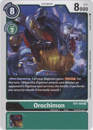 Orochimon - BT4-058 - Rare