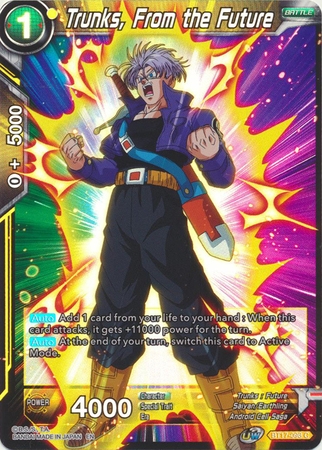 Trunks, From the Future - BT17-098 - Common Foil