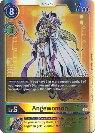 Angewomon - EX1-030 - Super Rare