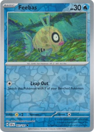 Feebas - 041/191 - Common Reverse Holo