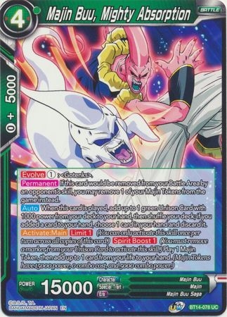 Majin Buu, Mighty Absorption - BT14-078 - Uncommon