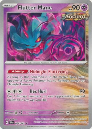 Flutter Mane - 078/162 - Non-Holo Rare