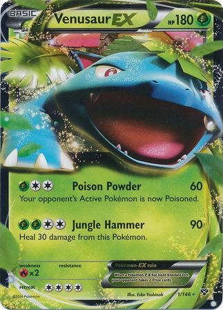 Venusaur EX - 1/146 - Ultra Rare