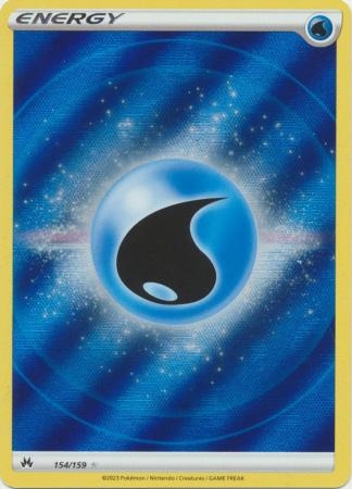 Water Energy - 154/159 - Full Art Ultra Rare