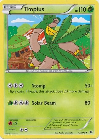 Tropius - 12/108 - Uncommon