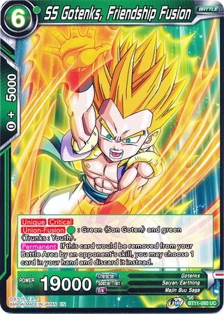 SS Gotenks, Friendship Fusion - BT11-080 - Uncommon