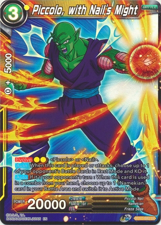 Piccolo, with Nail's Might - BT17-090 - Uncommon Foil