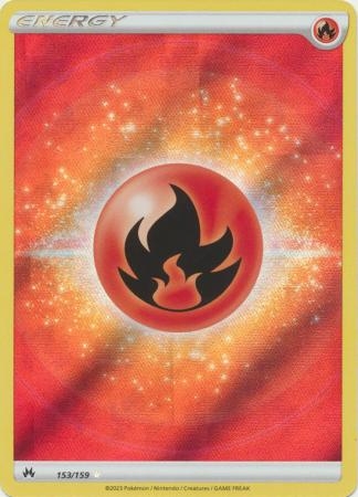 Fire Energy - 153/159 - Full Art Ultra Rare
