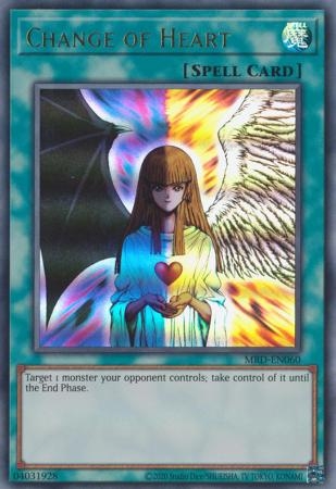 Change of Heart - MRD-EN060 - Ultra Rare Unlimited (25th Reprint)