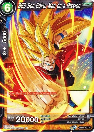 SS3 Son Goku, Man on a Mission - BT11-127 - Foil Rare