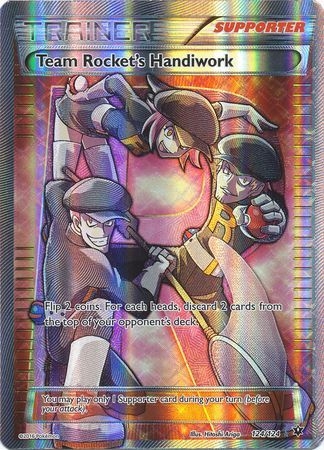 Team Rocket's Handiwork - 124/124 - Full Art Ultra Rare