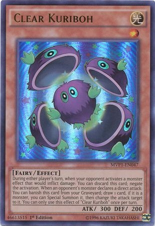 Clear Kuriboh - MVP1-EN047 - Ultra Rare 1st Edition