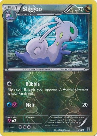 Sliggoo - 59/98 - Uncommon Reverse Holo