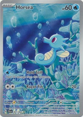 Horsea - 067/064 - Illustration Rare
