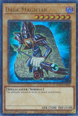 Dark Magician - HAC1-EN002 - Duel Terminal Ultra Rare Parallel 1st Edition