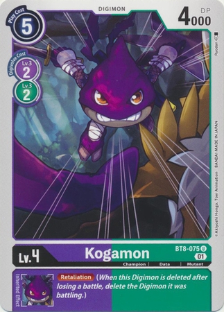 Kogamon - BT8-075 U - Uncommon