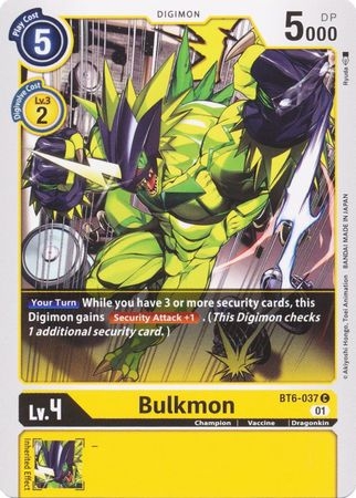 Bulkmon - BT6-037 - Common